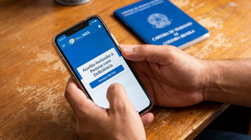 Tem medo de trabalhar e perder o seu benefício? Descubra o que é o Auxílio-Inclusão 2026 e veja por que quem recebe BPC LOAS pode assinar a carteira sem medo.