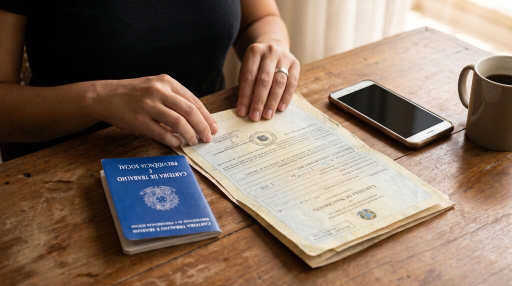 Descubra quem tem direito ao Salário-Maternidade 2026. Entenda como mães desempregadas e MEIs podem pedir o benefício direto no aplicativo Meu INSS.